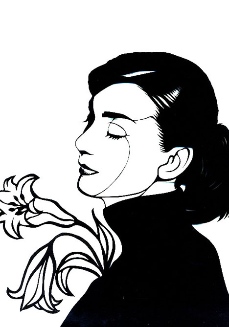 切り絵クリエイター・デザイナー エリーの作品