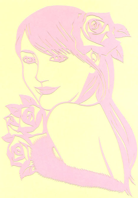 切り絵クリエイター・デザイナー エリーの作品